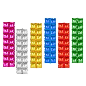 Aluminum Film Balloon Square Background Wall Double Row Party Wedding Decoration Background Balloon Wall