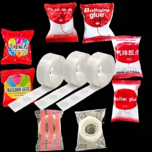 Wholesale Double-sided Tape Party Decoration Balloon Accessories Supplies Paste Balloon 100 Dots Balloons Glue Sticker